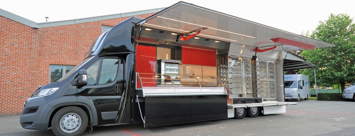 Camion magasin rôtisserie Chickendales
