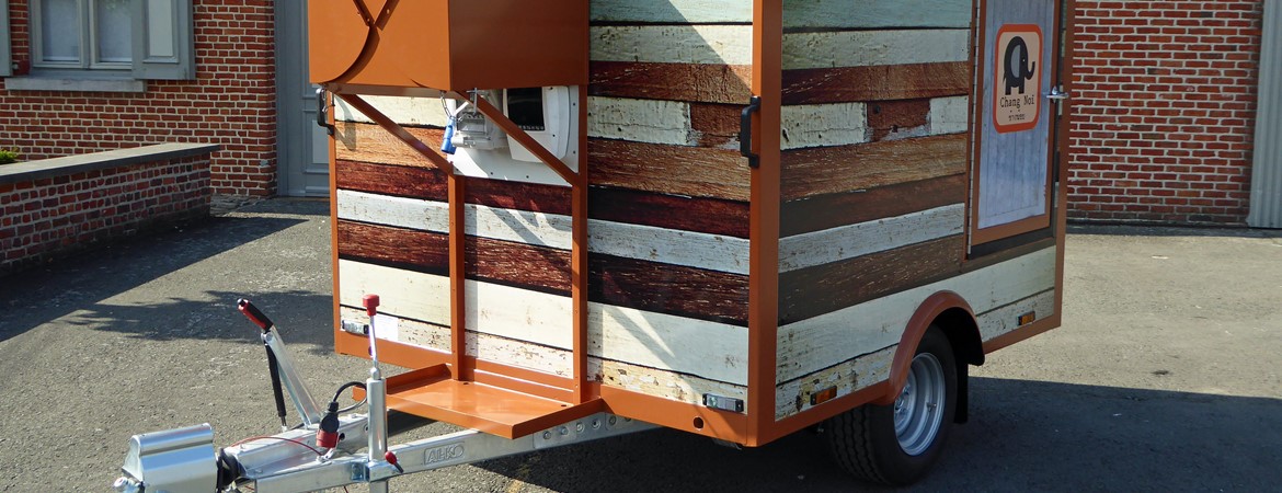 Refrigerated trailer for Chang Noi