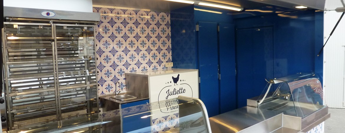 Juliette Poulette rotisserie chicken and related chicken food